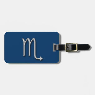 Skorpion die Skorpion-Personifizierung Gepäckanhänger