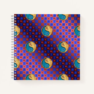 Skorpion & Feuer Ochse Notizbuch