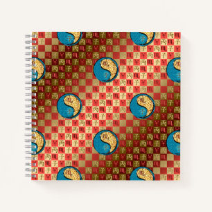 Skorpion & Feuer-Ratte Notizbuch