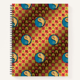 Skorpion & Feuerdrache Notizbuch