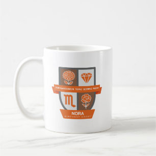 Skorpion Geburtstagswappen™ für 1.-21. November Ta Kaffeetasse