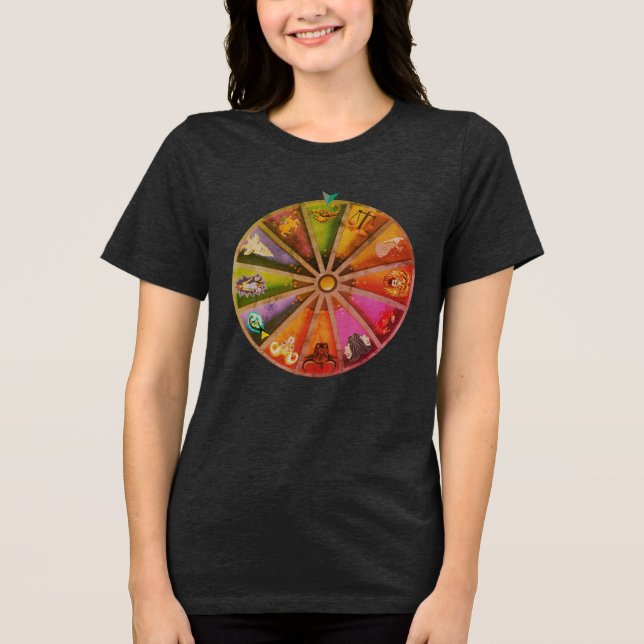 Skorpion gewinnt Tri-Blend shirt (Vorderseite)