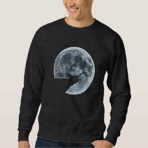 Skorpion Halloween Kostümmond Silhouette Sweatshirt
