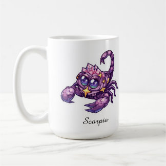 Skorpion Himmels-Tierkreis-Tasse - Rosa Skorpion K Kaffeetasse