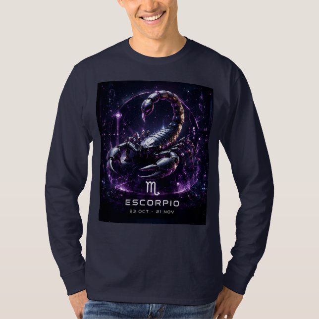 Skorpion, Horoskop,  T-Shirt (Vorderseite)