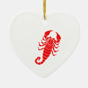 Skorpion Keramikornament