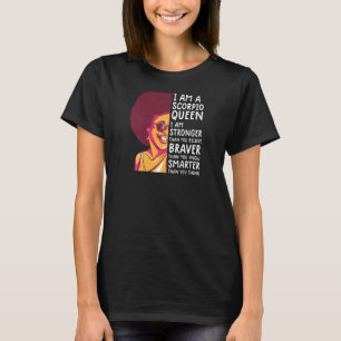 Skorpion-Königin Frauen Astrologie Sternzeichen Sk T-Shirt
