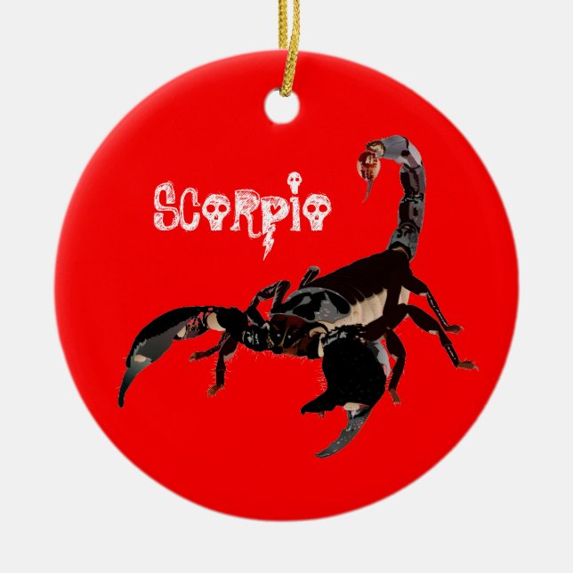 Skorpion Ornament (Vorne)
