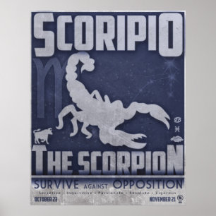 Skorpion Poster