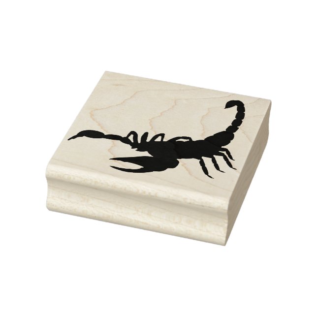 Skorpion Rubber-Briefmarke Gummistempel (Stempel)