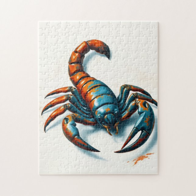 Skorpion-Schatten-Schlag Puzzle (Vertikal)