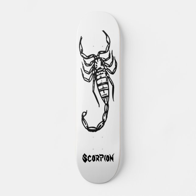 Skorpion Skateboard (Vorderseite)