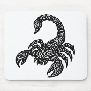Skorpion Skorpion-Siegel — Mythische Zodiac-Tinte Mousepad