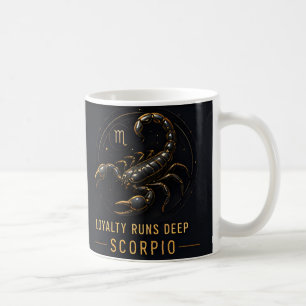 Skorpion Skorpion Sternzeichen Himmels Horoskop Kaffeetasse