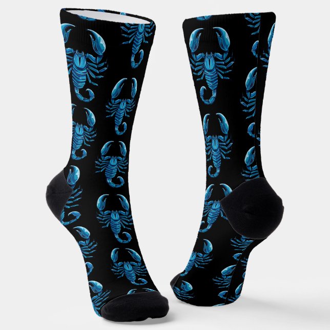 Skorpion Socken (Gewinkelt)