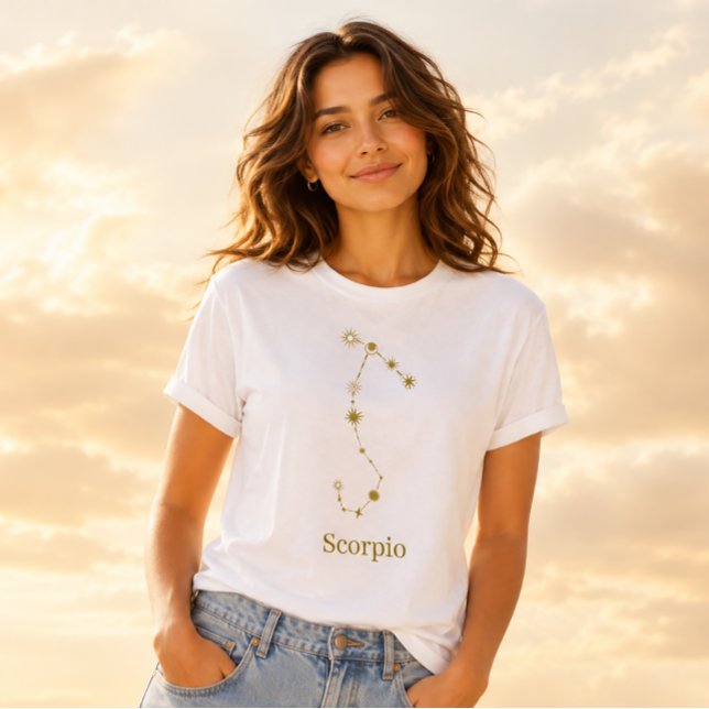 Skorpion-Sternbild T-Shirt (Von Creator hochgeladen)