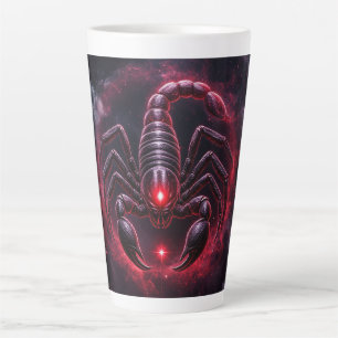♏ Skorpion-Sternzeichen-Geschenk für dunklen mysti Milchtasse