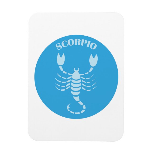 Skorpion, Sternzeichen, Horoskop, Astrologie Magnet (Vertikal)