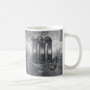 Skorpion-Sternzeichen im gestressten Industrie-Sti Tasse