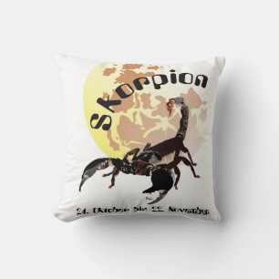 Skorpion - Sternzeichen Kissen