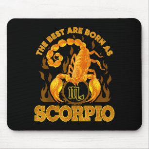 Skorpion Sternzeichen Oktober November Geburtstags Mousepad