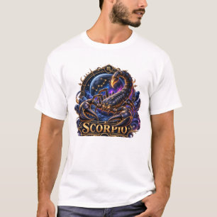 Skorpion Sternzeichen Skorpion Himmelskörper Astro T-Shirt
