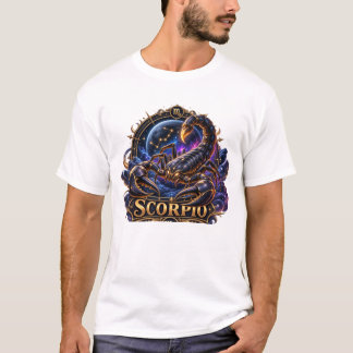 Skorpion Sternzeichen Skorpion Himmelskörper Astro T-Shirt