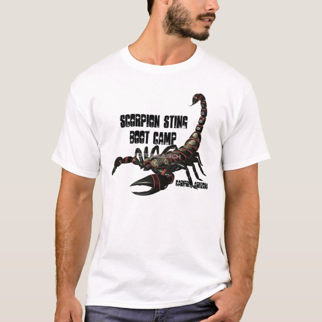 SKORPION STING BOOT CAMP, sorglos,… T-Shirt (Vorderseite)