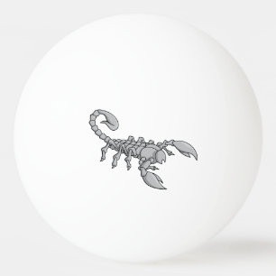 Skorpion-Symbol Tischtennisball