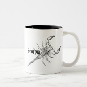 Skorpion-Tasse Zweifarbige Tasse