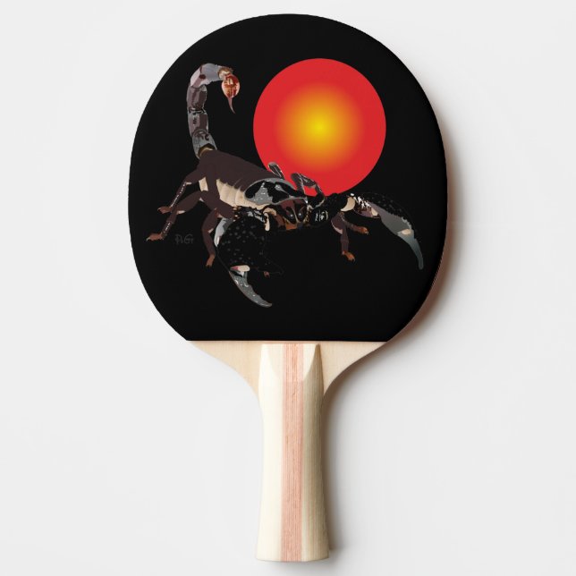 Skorpion Tischtennis - Schläger (Vorderseite)