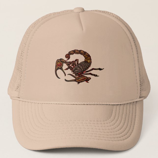 Skorpion Truckerkappe (Vorderseite)