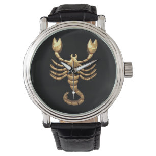 Skorpion-Uhr – Minimalistisches Zodiak-Zeitstück Armbanduhr