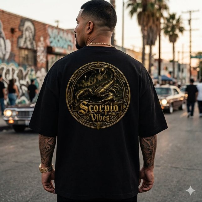 Skorpion Vibes Back T-Shirt (Scorpio Vibes Back hit T-Shirt)