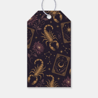 Skorpion Vintage-Tarot-Geschenkanhänger Geschenkanhänger