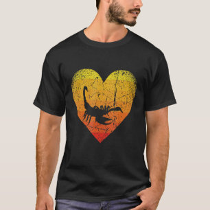 Skorpion Vintages Herzretro T-Shirt