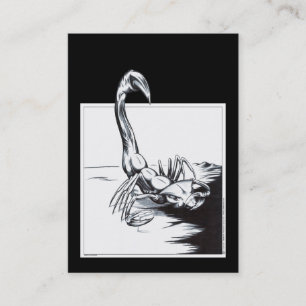 Skorpion Visitenkarte