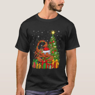 Skorpion Xmas Tree Lighting Weihnachtsmannmütze Sc T-Shirt