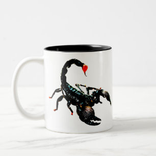 Skorpion Zweifarbige Tasse