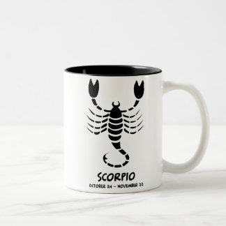 Skorpion Zweifarbige Tasse