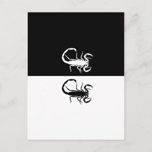 Skorpione Postkarte