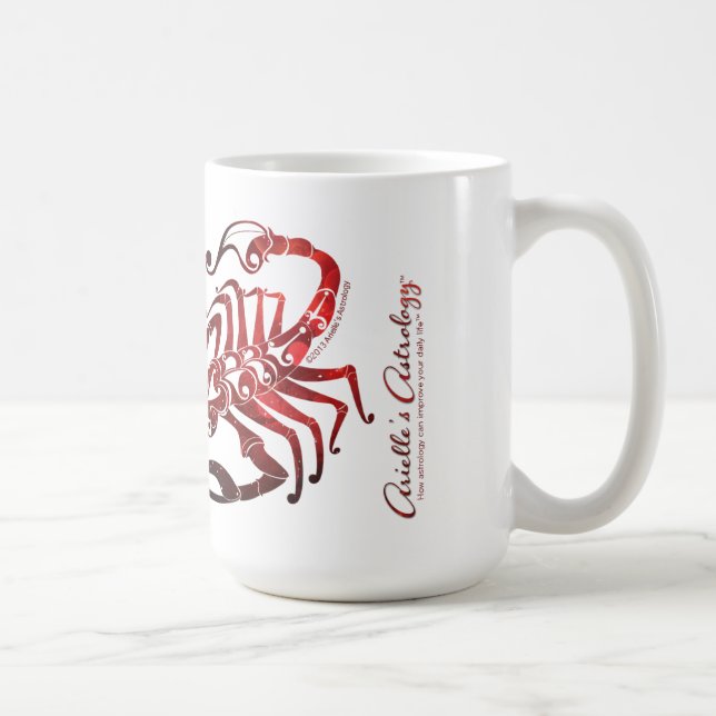 Skorpions-Astrologie-Tasse Tasse (Rechts)