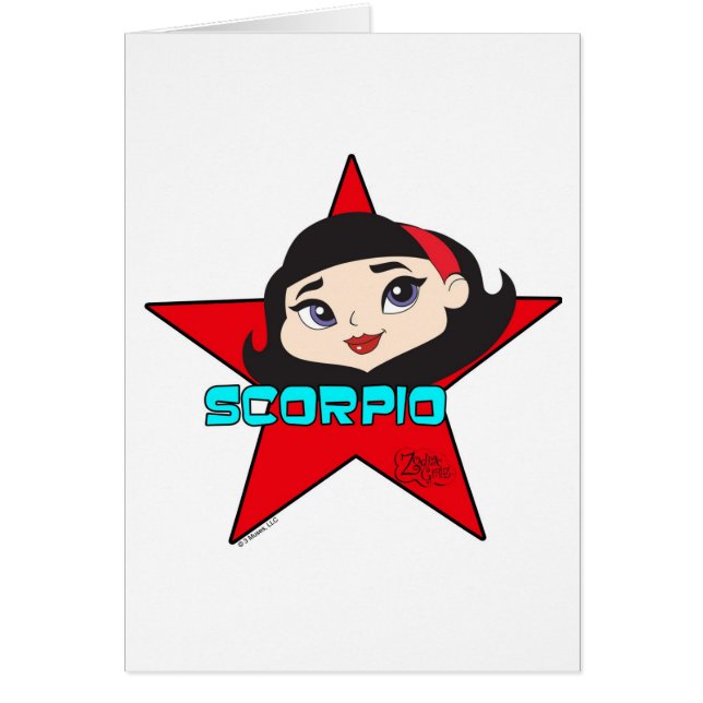 Skorpions-Karte (Vorne)