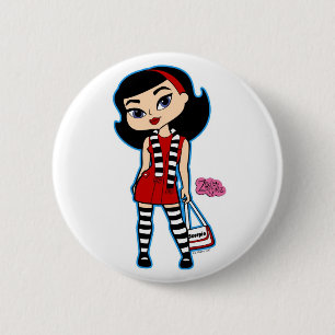 Skorpions-Knopf Button