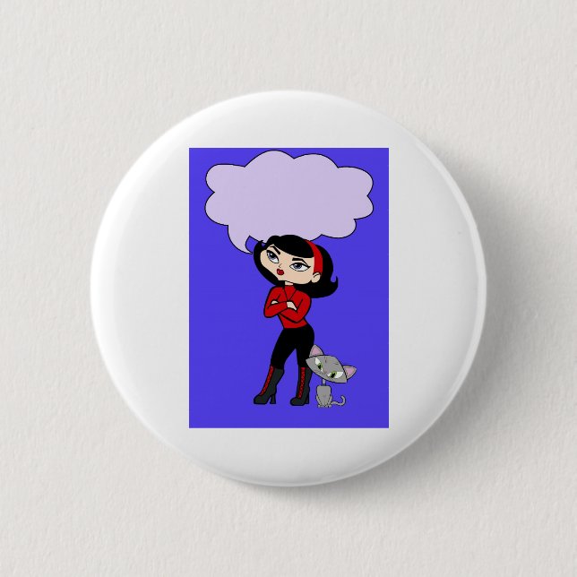 Skorpions-Knopf Button (Vorderseite)