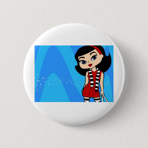 Skorpions-Knopf Button