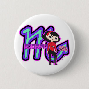 Skorpions-Knopf Button