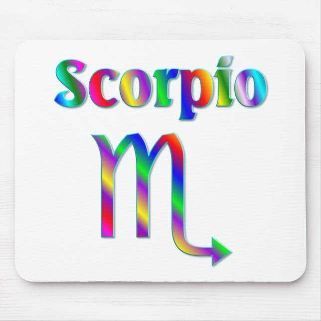 Skorpions-Regenbogen Mousepad (Vorne)