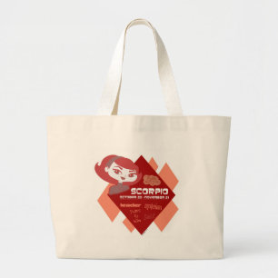 Skorpions-Taschen-Tasche Jumbo Stoffbeutel
