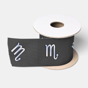 Skorpions-Tierkreis-Zeichen auf Satinband